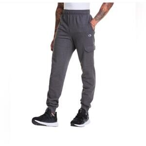 Champion Men's Powerblend Fleece Cargo Joggers XXL Plus Size Sweatpants